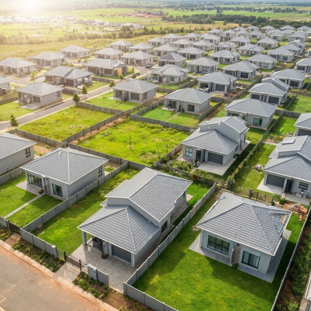 Low Density Housing Units - Construction Project